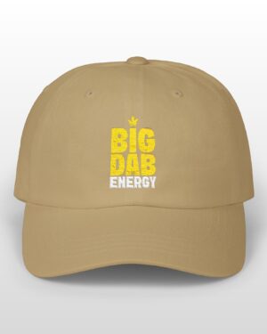 embroidered big dab energy 420 dad hat