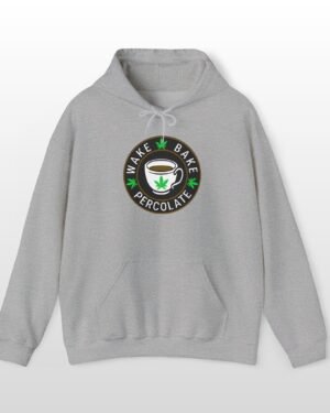 wake bake percolate 420 hoodie