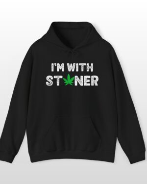 i'm with stoner 420 hoodie