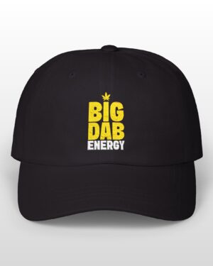 embroidered big dab energy 420 dad hat