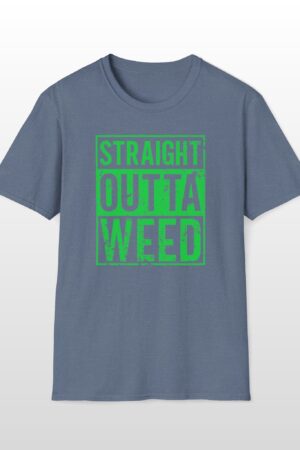 straight outta weed 420 tee