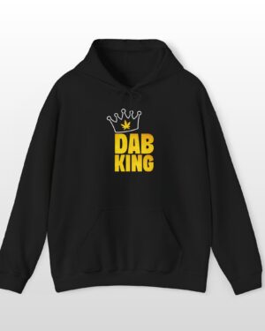 dab king 420 stoner hoodie