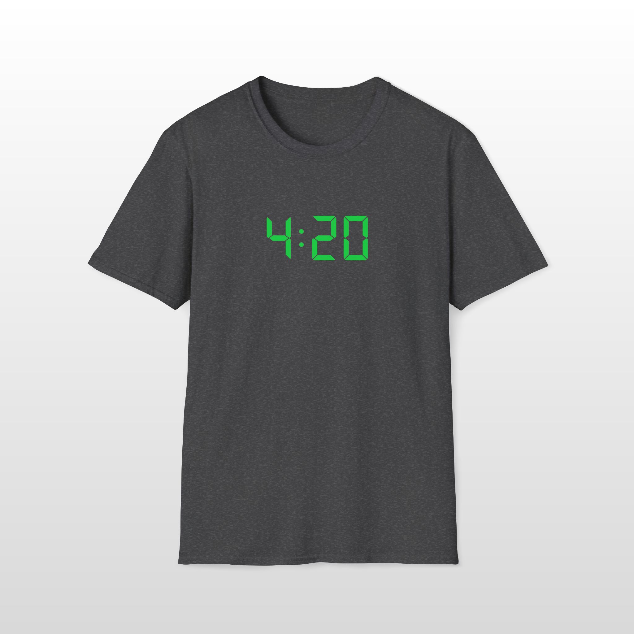 420 digital clock tee