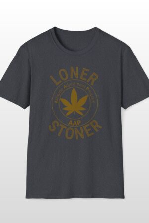aap monochrome loner stoner tee