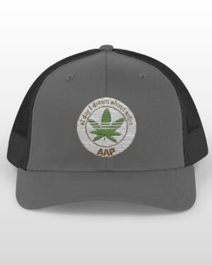 all day i dream about sativa snapback trucker cap