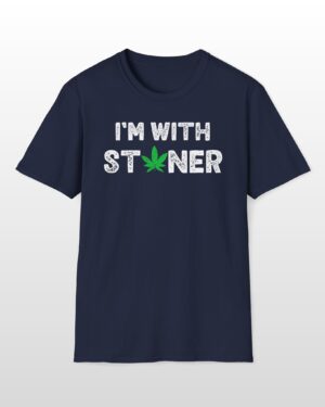 i'm with stoner 420 tee