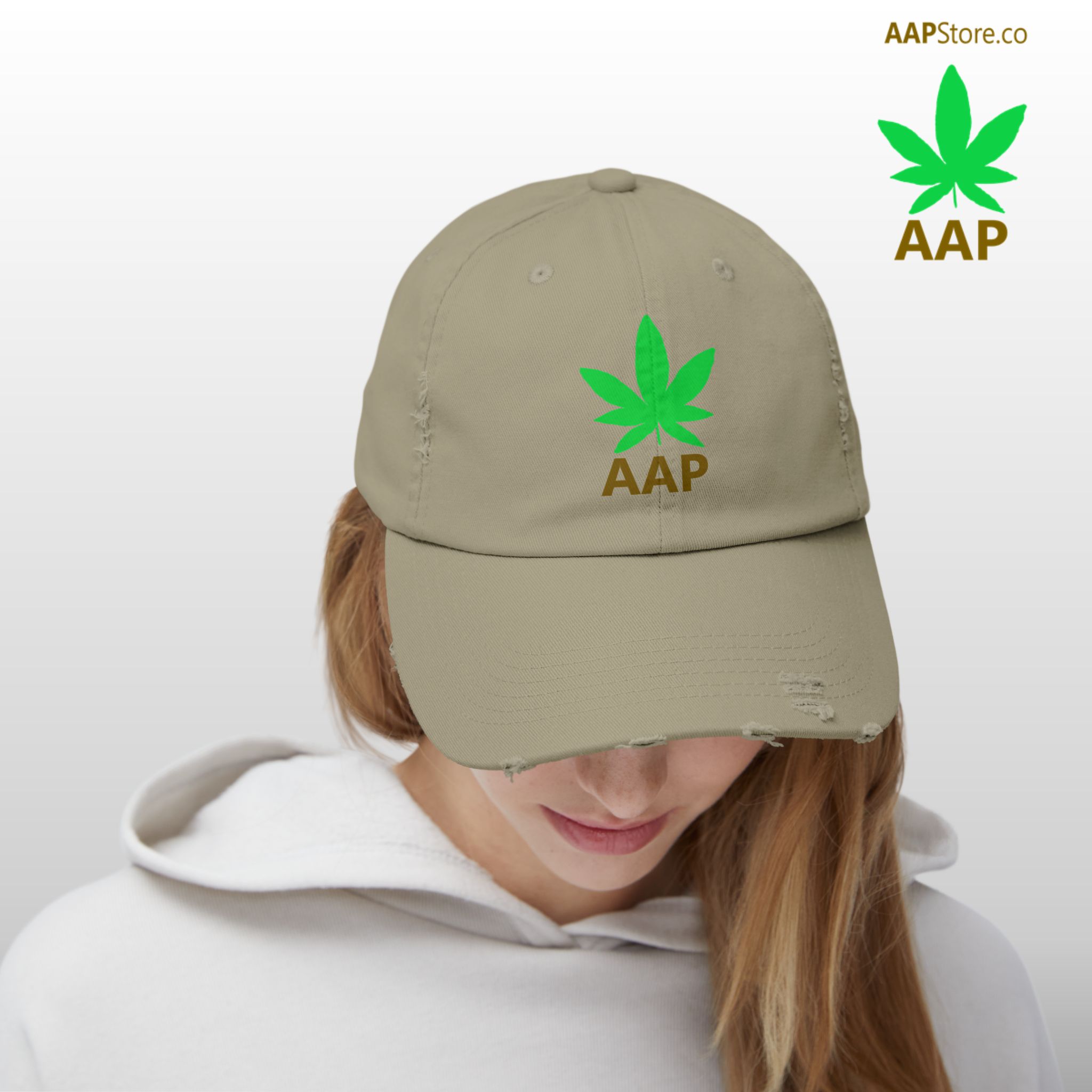 follow the program aap original aapstore.co logo distressed cap