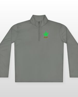 follow the program aap original logo quarter zip pullover