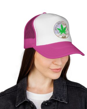 puff it up for freedom aap original freedom logo trucker cap