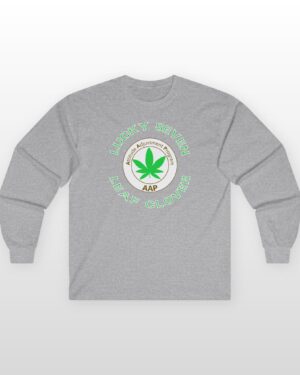 lucky seven leaf clover long sleeve tee