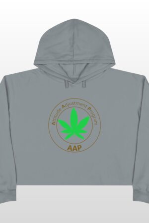follow the program aap original crop hoodie