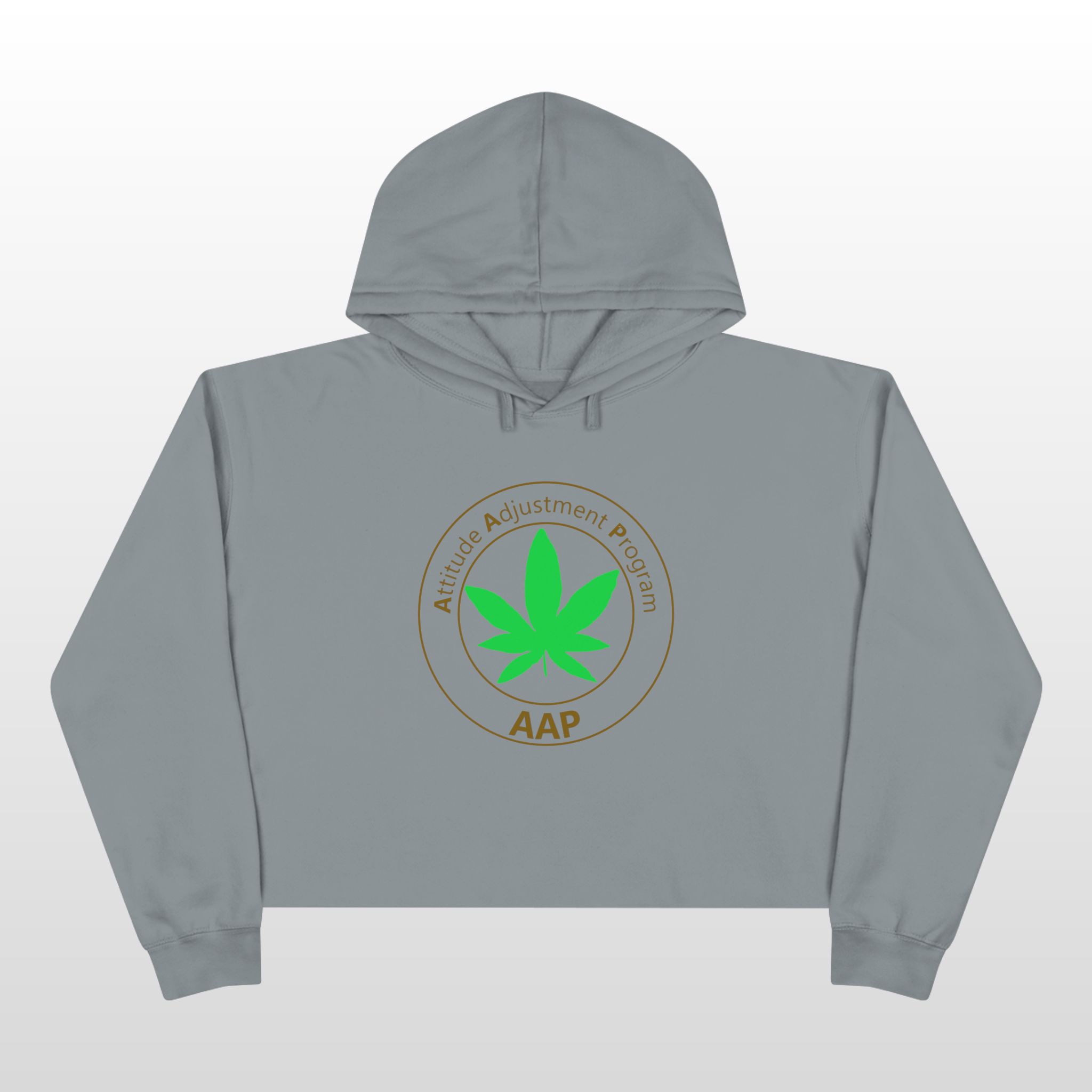 follow the program aap original crop hoodie