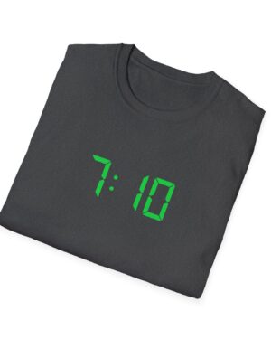 710 digital clock tee