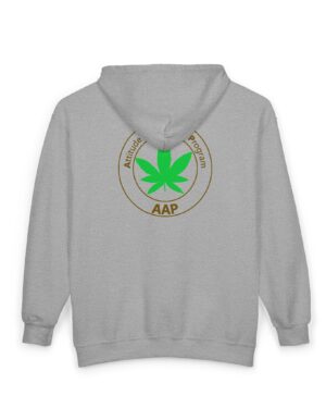 aap original pocket logo 2 sided full zip hooded sweatshirt