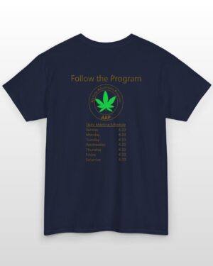 follow the program aap original daily 420 2 side tee