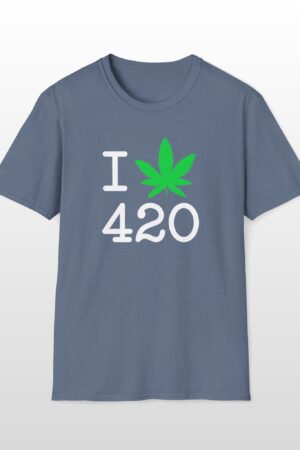 i love 420 tee