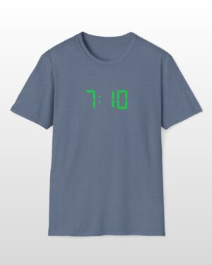 710 digital clock tee