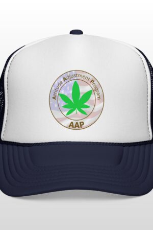 puff it up for freedom aap original freedom logo trucker cap