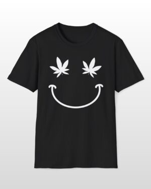 weed eyes happy 420 tee
