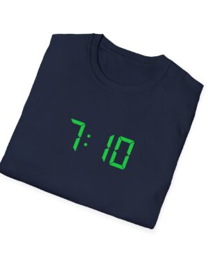 710 digital clock tee