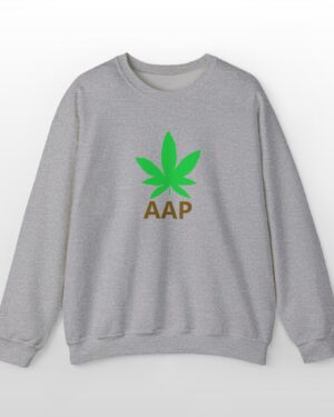 follow the program aap original logo crewneck sweatshirt