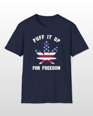 puff it up for freedom 420 tee