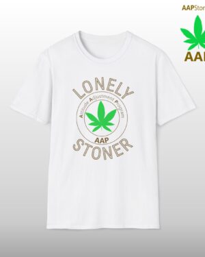 lonely stoner unisex softstyle t shirt perfect for casual vibes and celebrations