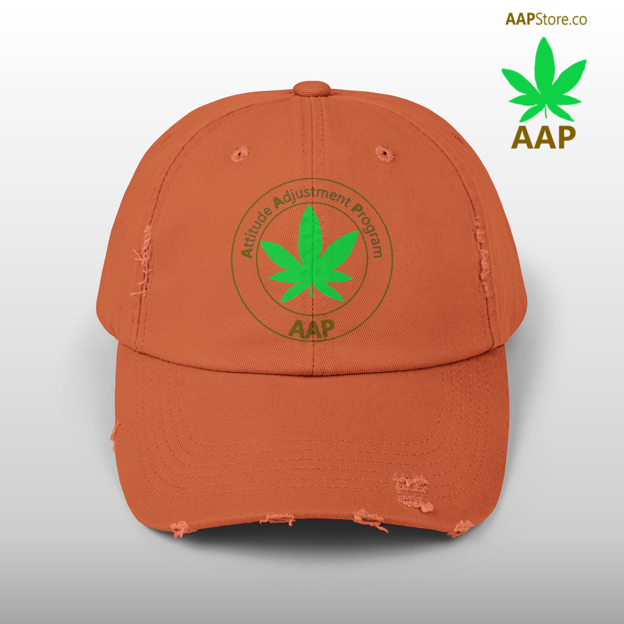 follow the program aap original distressed stoner cap