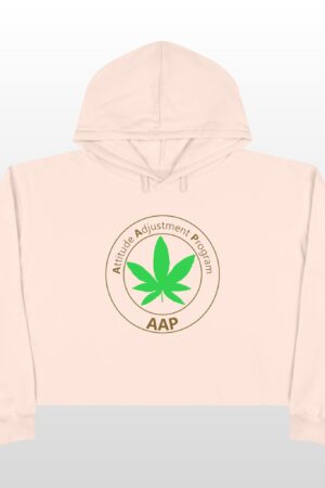 follow the program aap original crop hoodie