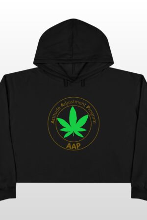 follow the program aap original crop hoodie