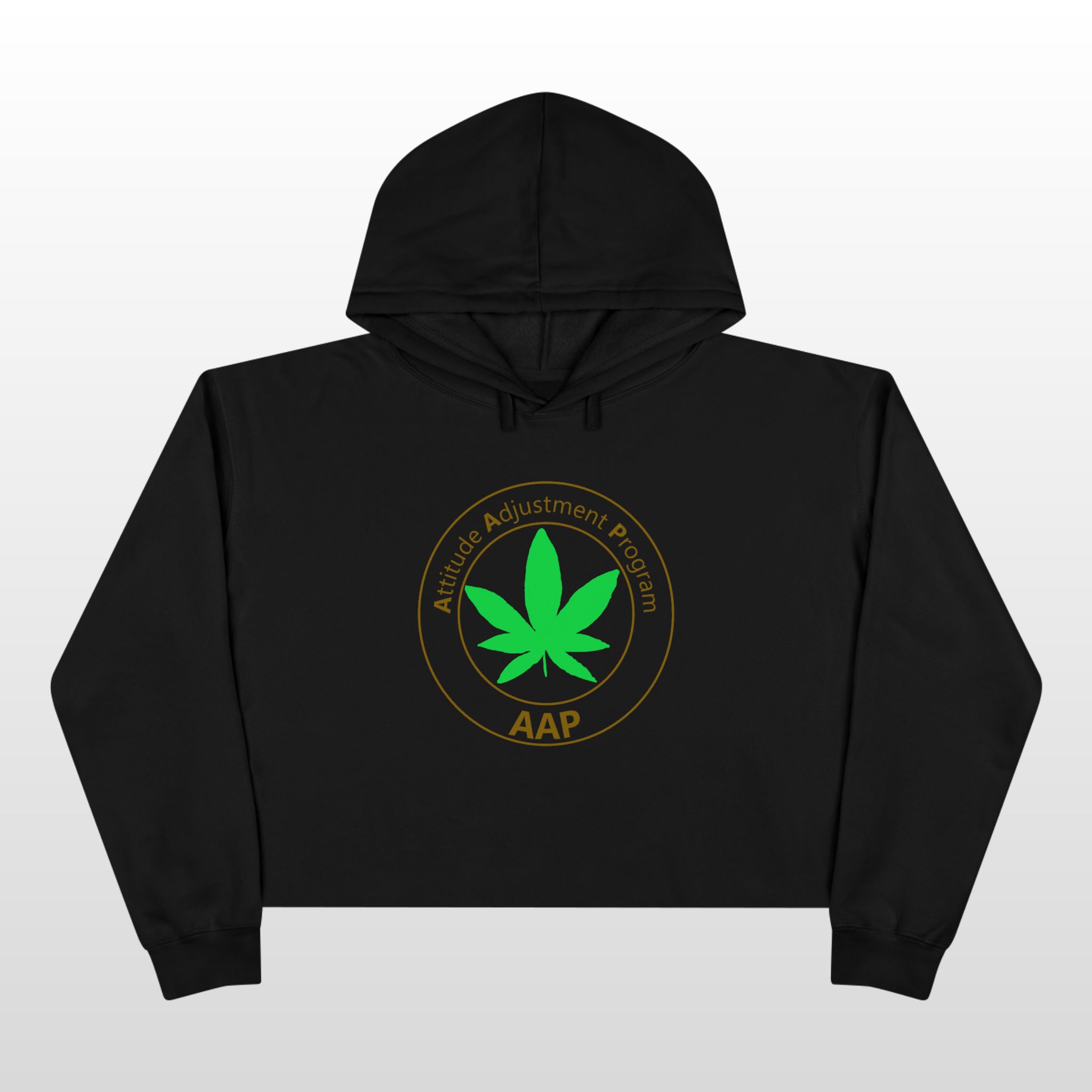 follow the program aap original crop hoodie