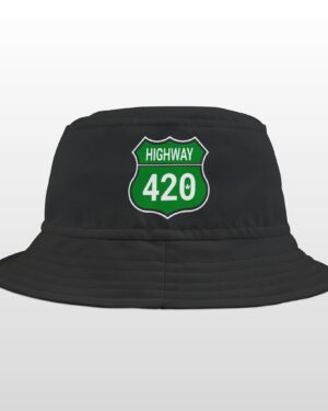 highway 420 stoner bucket hat