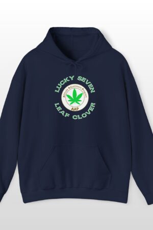 lucky seven leaf clover stoner hoodie