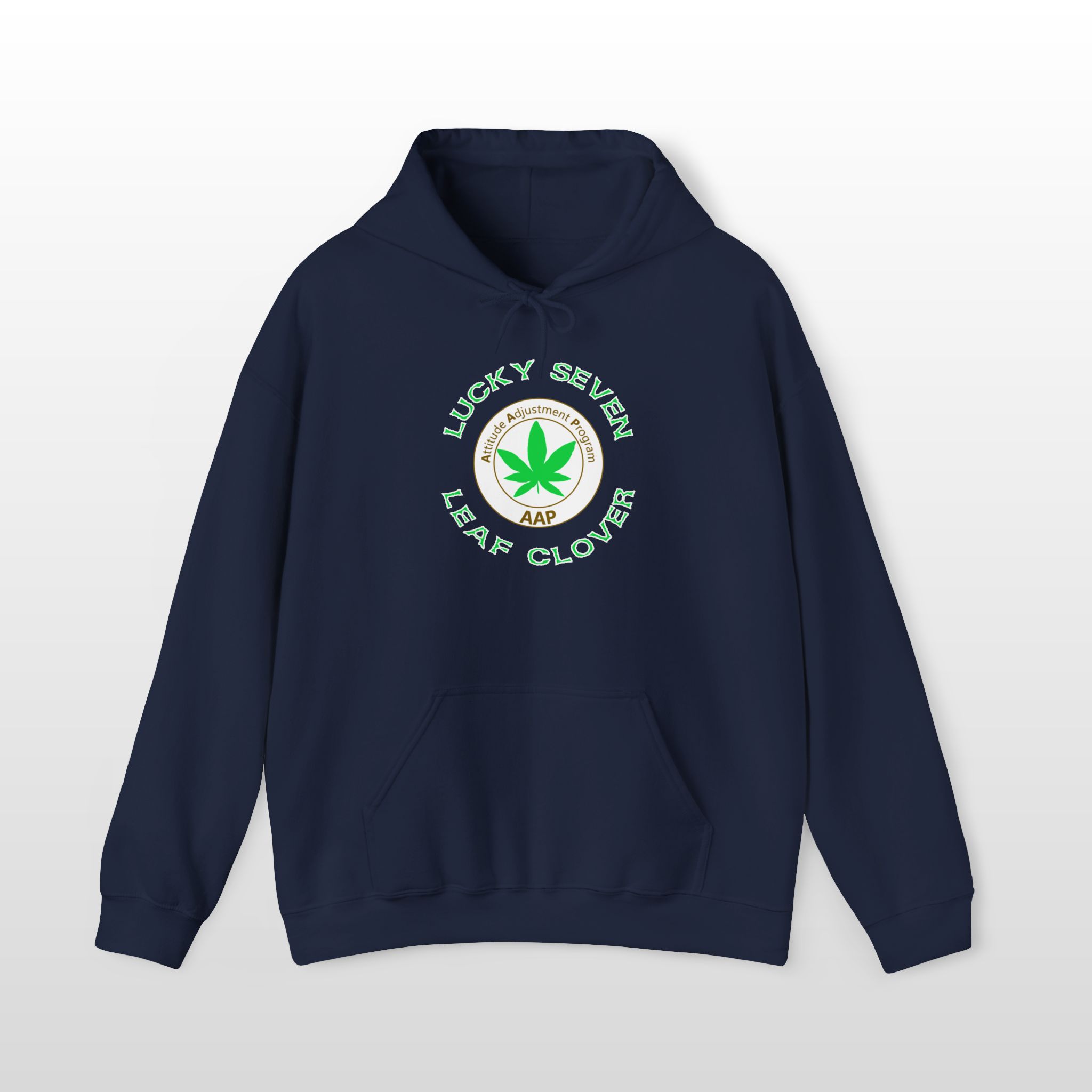 lucky seven leaf clover stoner hoodie