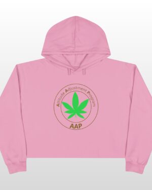 follow the program aap original crop hoodie