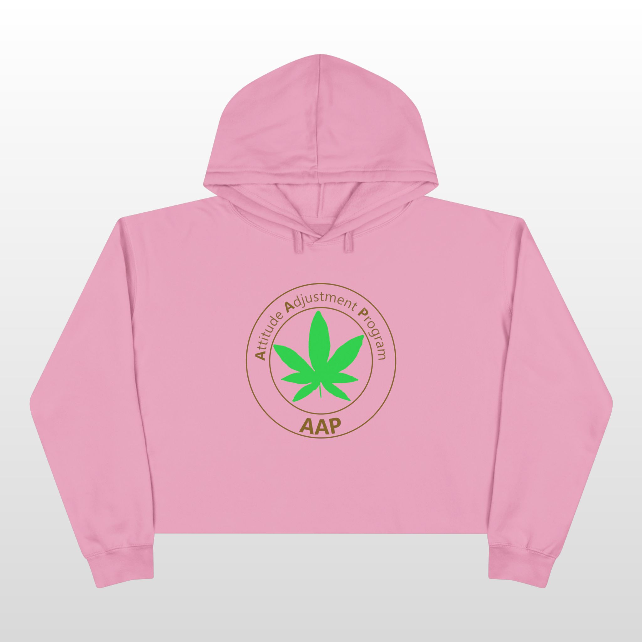 follow the program aap original crop hoodie