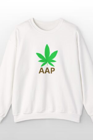 follow the program aap original logo crewneck sweatshirt