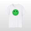 follow the program aap original green smiley face 420 tee