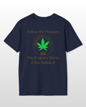 aap original the program works 2 sided 420 tee