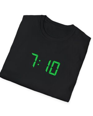710 digital clock tee