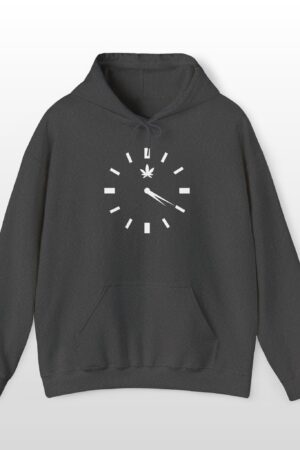 420 clock stoner hoodie