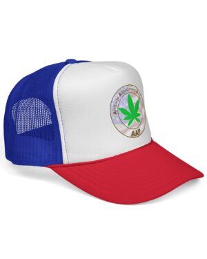 puff it up for freedom aap original freedom logo trucker cap