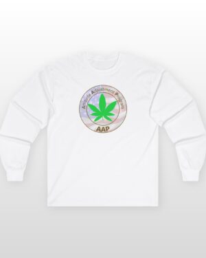 puff it up for freedom aap original freedom logo long sleeve tee