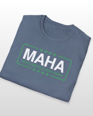 maha make america high again 420 tee