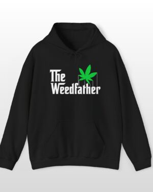 the weedfather 420 stoner hoodie