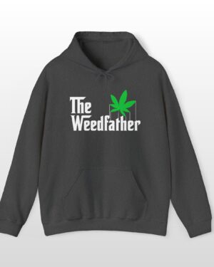 the weedfather 420 stoner hoodie