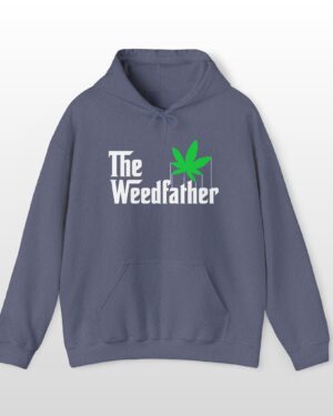the weedfather 420 stoner hoodie