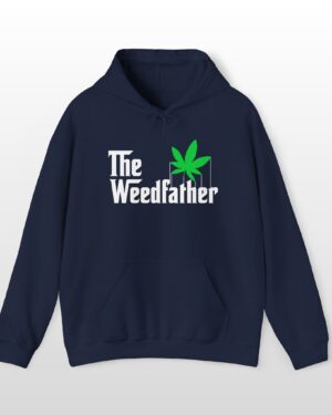 the weedfather 420 stoner hoodie