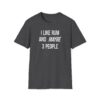 i like rum and maybe 3 people funny drinking tee