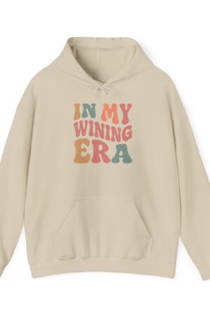 in my wining era funny drinking hoodie